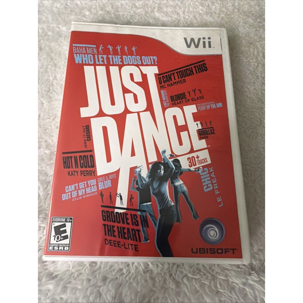 Just Dance 1 Nintendo Wii CIB COMPLETE Video Game